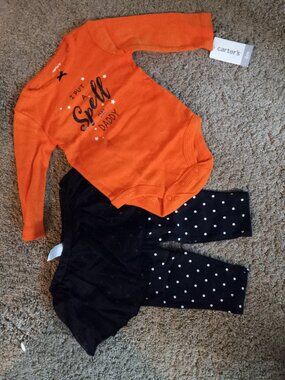 Carters Girls Halloween Outfit NWT 6m
